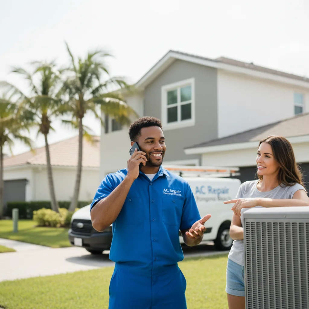 AC Repair Pompano Beach customer support in Astor